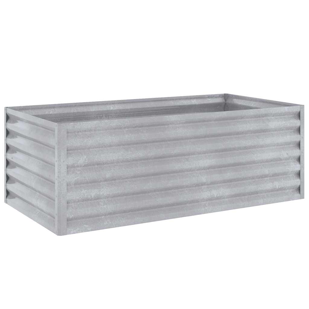 Vidaxl plantenbak 100x50x36 cm cortenstaal