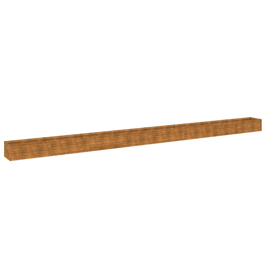 Vidaxl plantenbak 770x50x36 cm cortenstaal