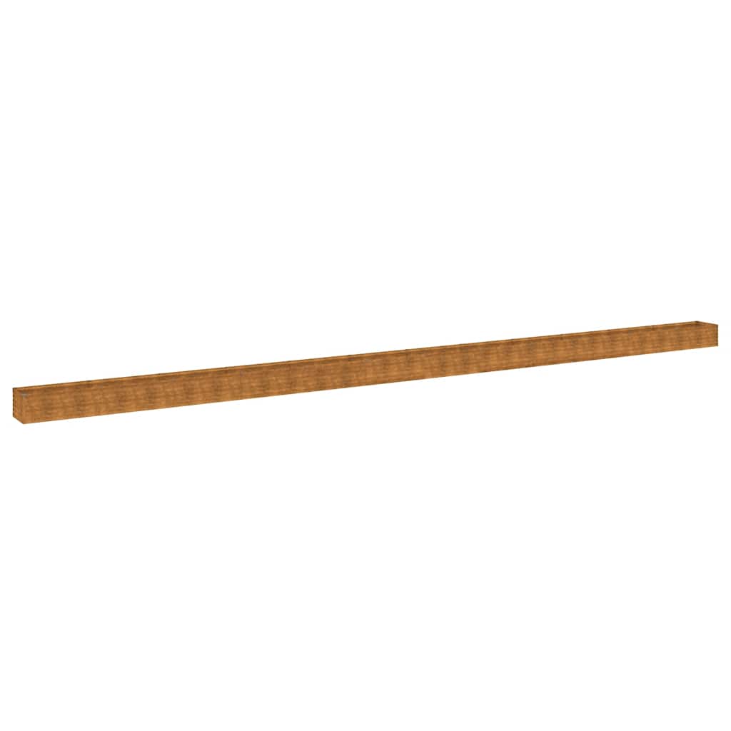 Vidaxl plantenbak 1152x50x36 cm cortenstaal