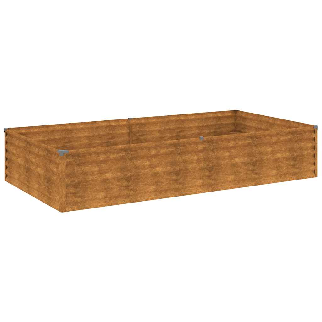 VidaXL Plantenbak 195x100x36 cm cortenstaal