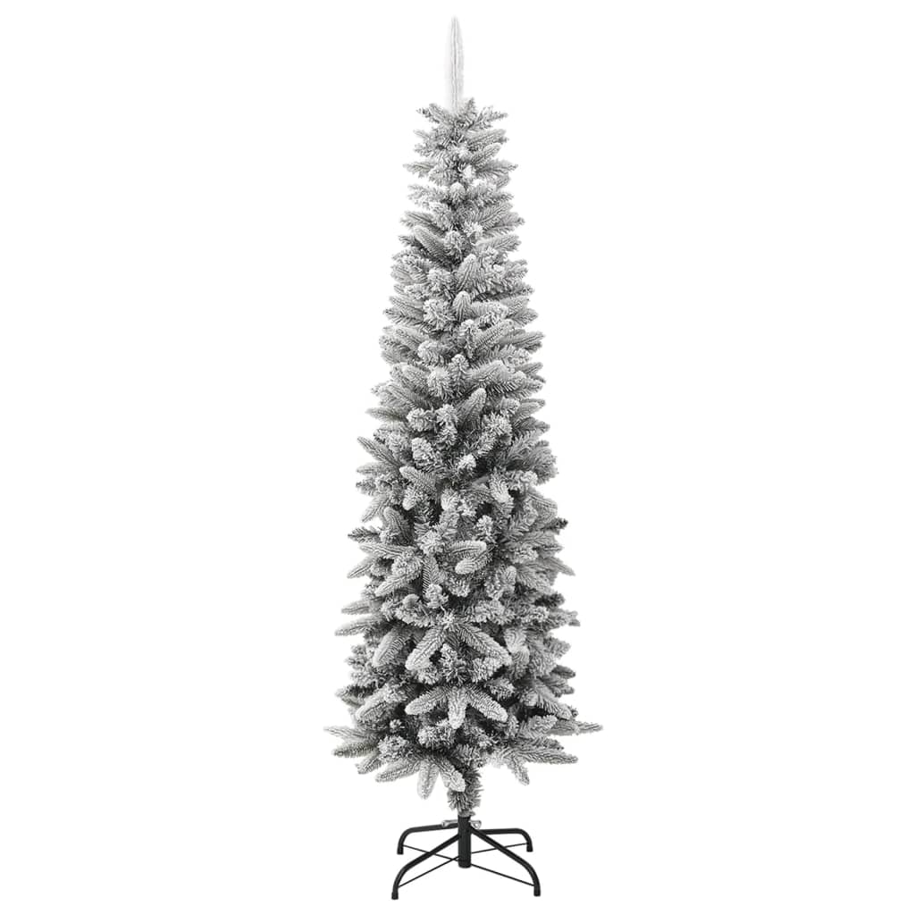 VidaXL Kunstkerstboom met sneeuw klein 180 cm PVC en PE