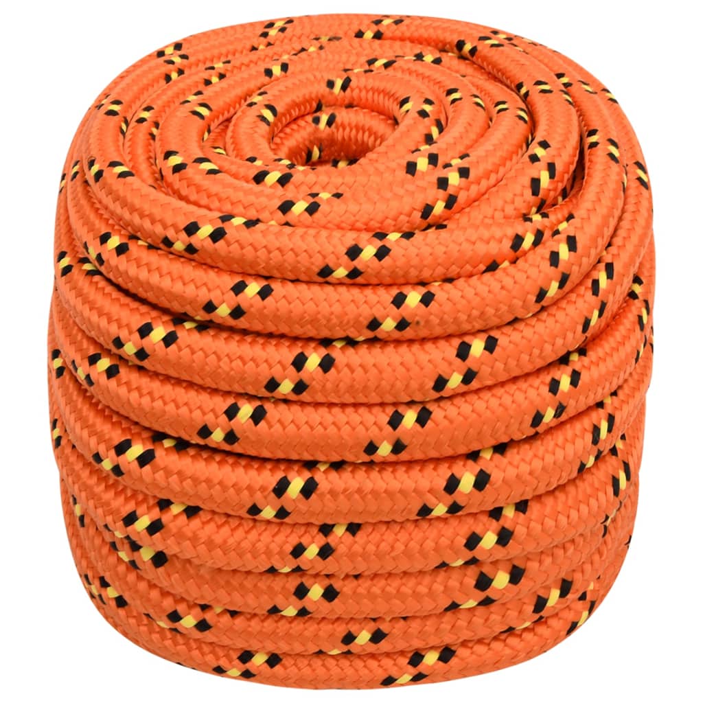 Vidaxl laars touw 20 mm 50 m polypropyleen oranje