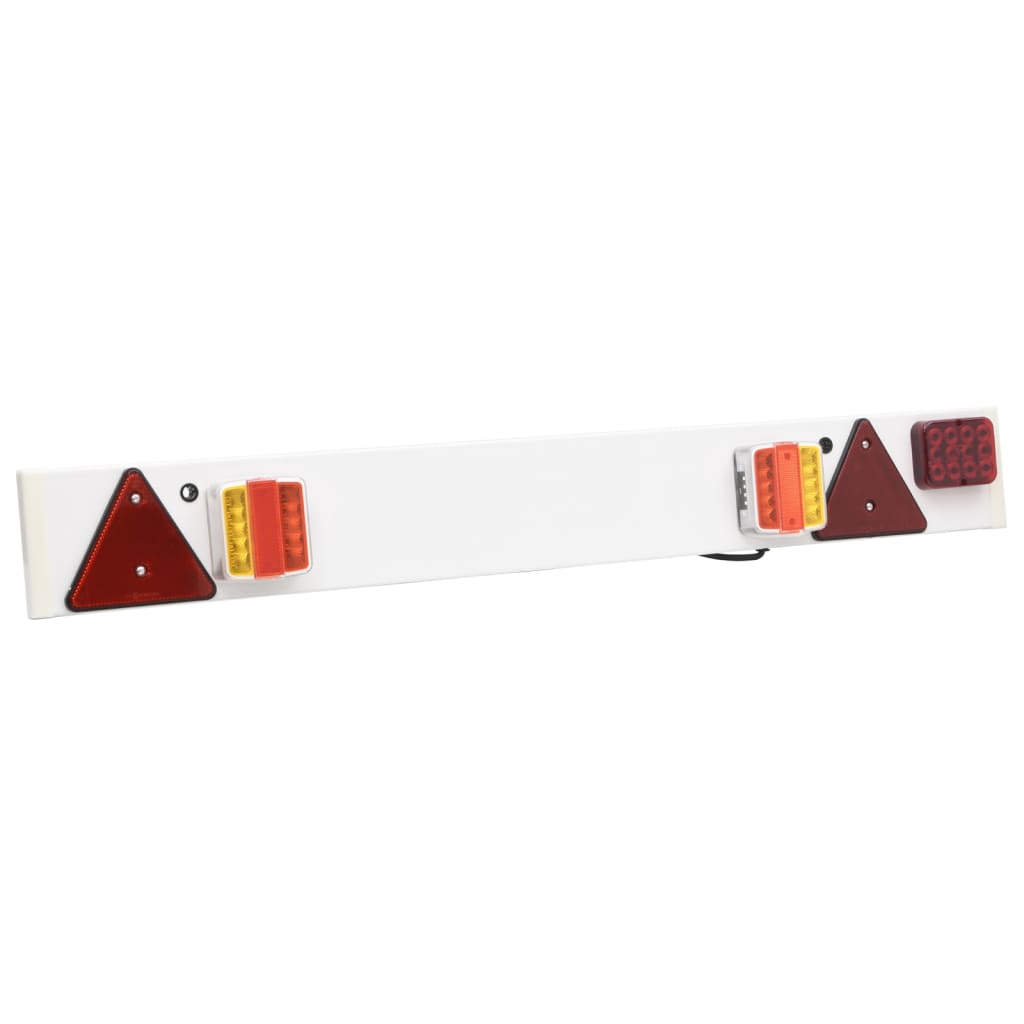 Vidaxl aanhangerverlichting led-lamp 12 v 115x6x14 cm rood