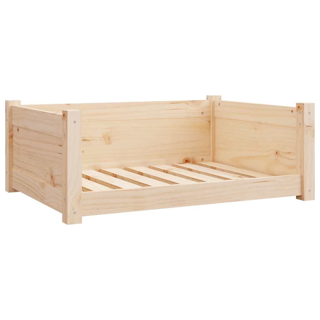 VidaXL Hondenmand 75,5x55,5x28 cm massief groenhout