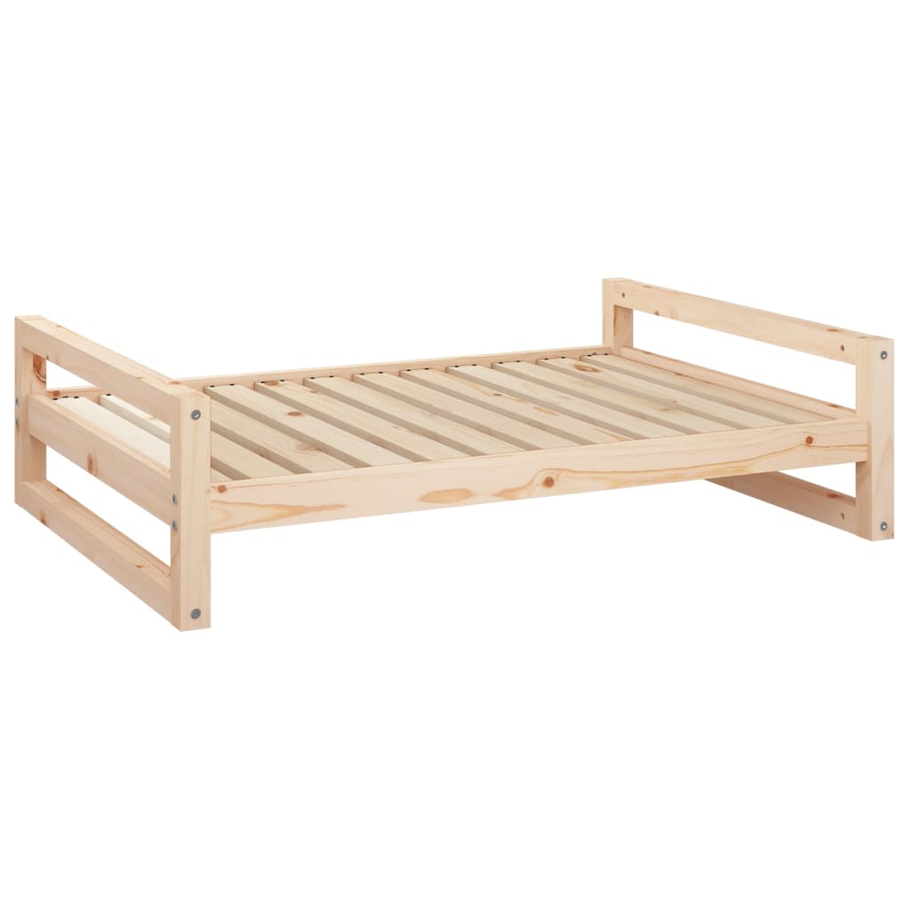 VidaXL Hondenmand 105,5x75,5x28 cm massief groenhout