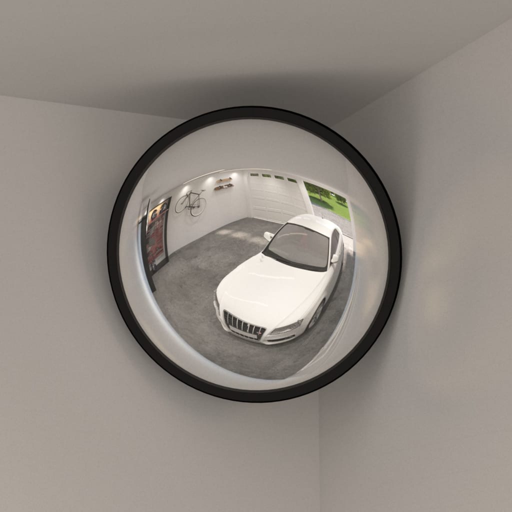 Vidaxl verkeersspiegel voor binnen bol ø40 cm acryl zwart