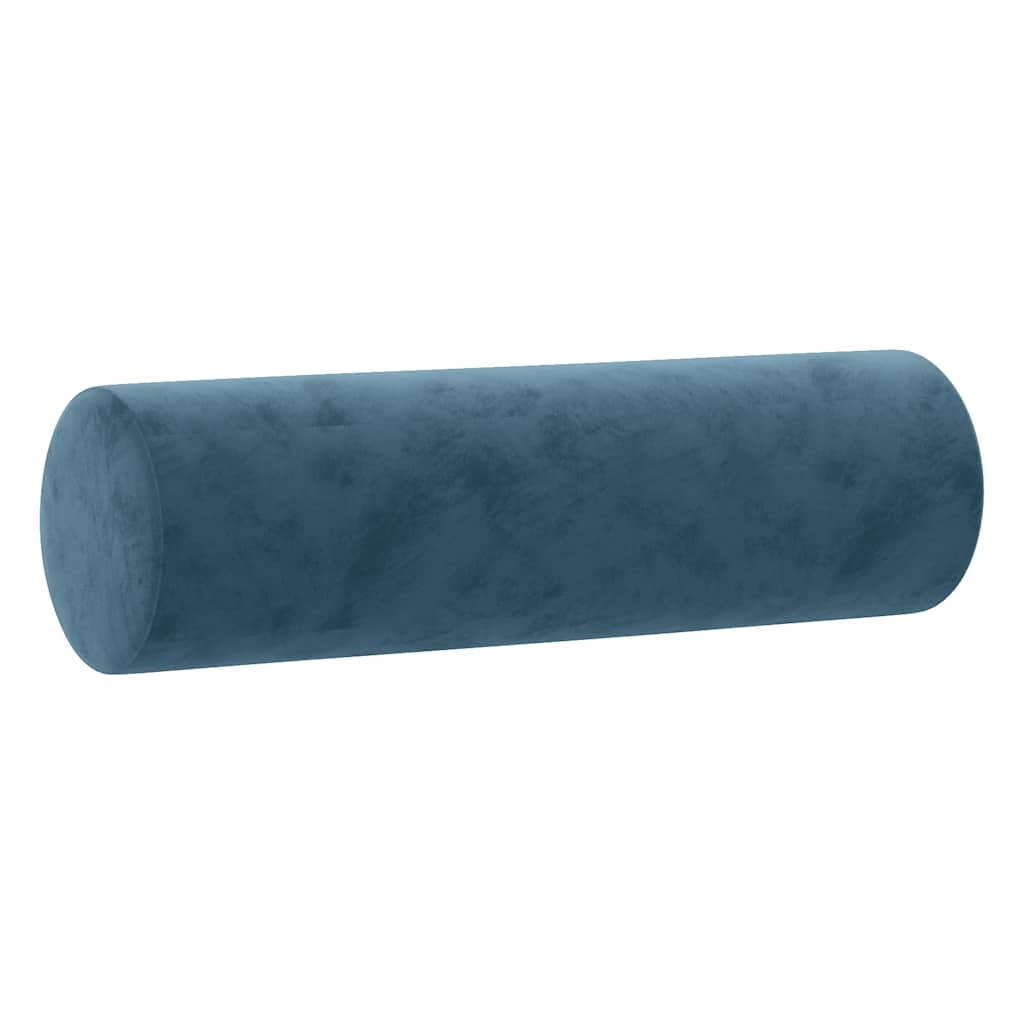 Vidaxl sierkussens 2 st 15x50 cm fluweel blauw