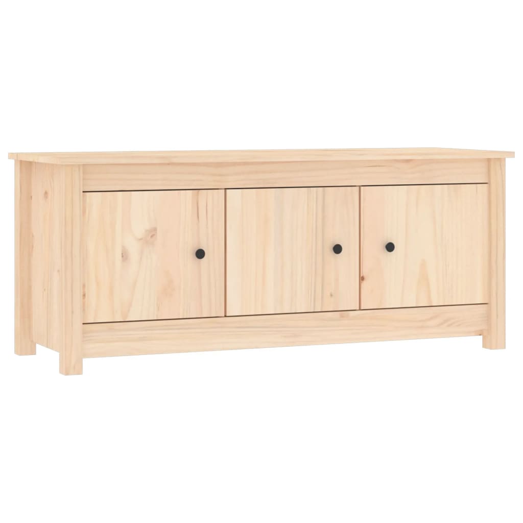 Vidaxl schoenenkast 110x38x45,5 cm massief groenhout