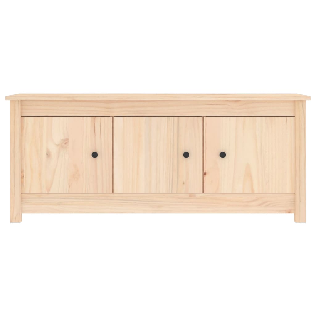 Vidaxl schoenenkast 110x38x45,5 cm massief groenhout
