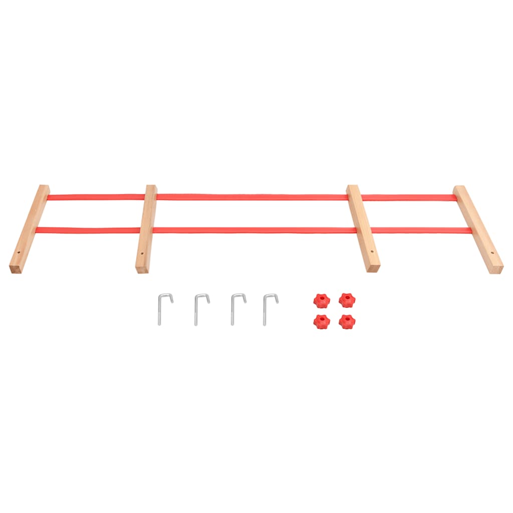 Vidaxl rugleuning voor slaap multiplex rood