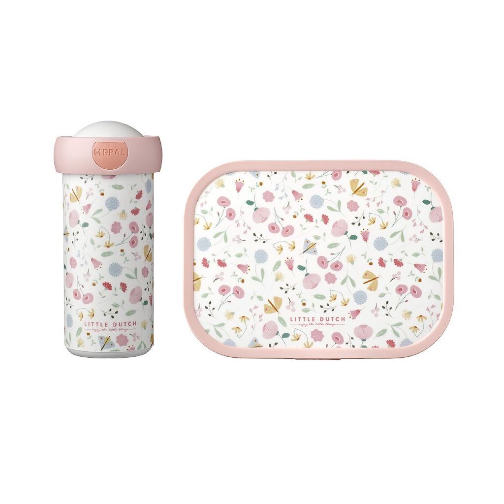 Mepal lunchset Little Dutch bloemen en vlinders