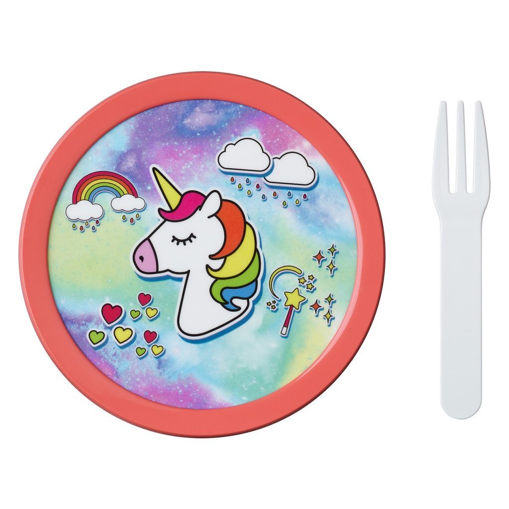 Mepal campus fruitbox eenhoorn 300 ml roze groen