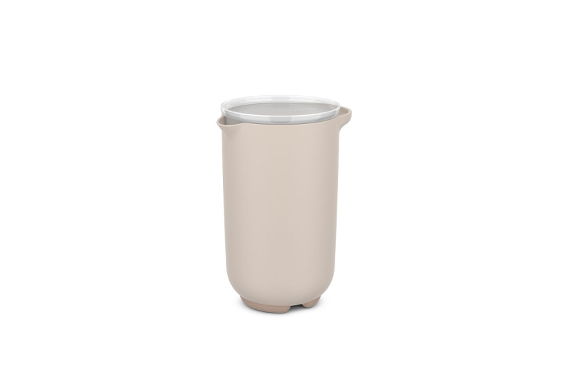 Mepal mixbeker chef it 1000ml met deksel - chalk