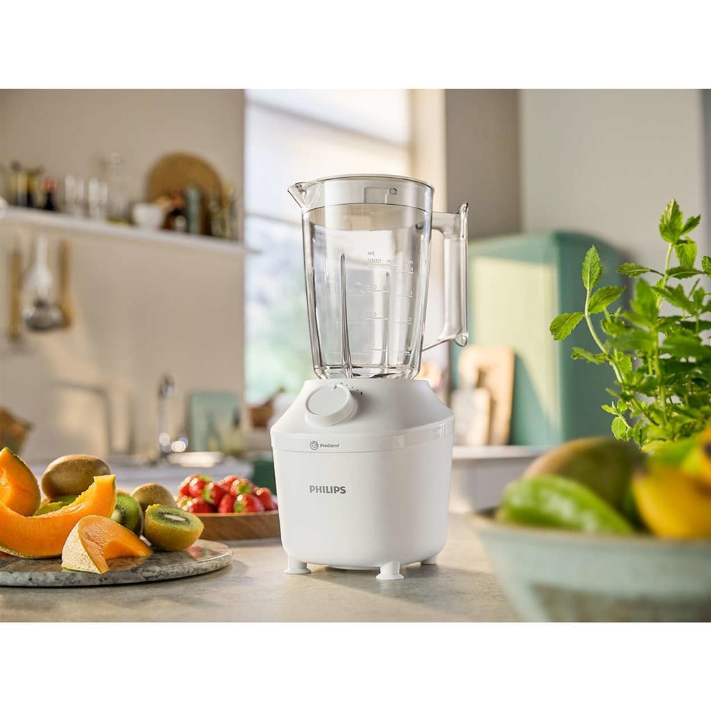 Philips hr2041 00 3000 serie blender wit