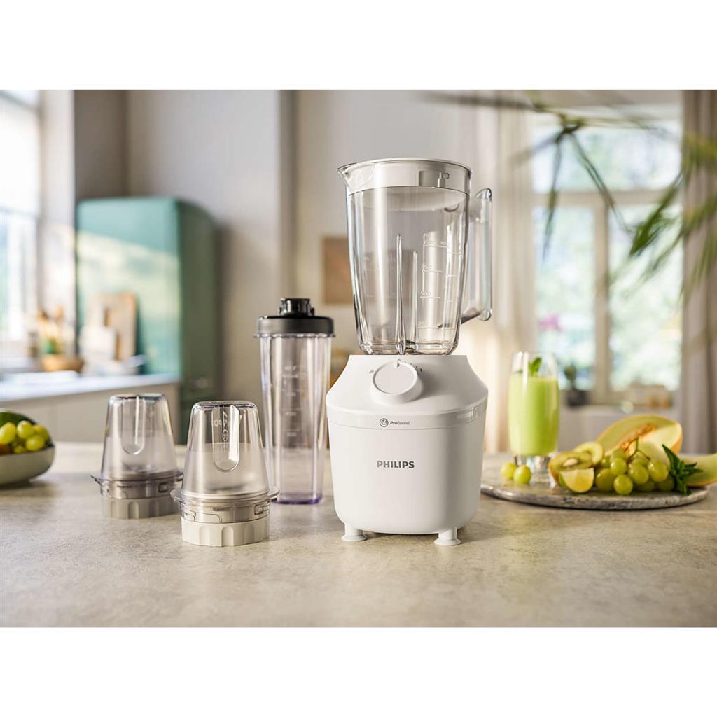 Philips hr2041 00 3000 serie blender wit