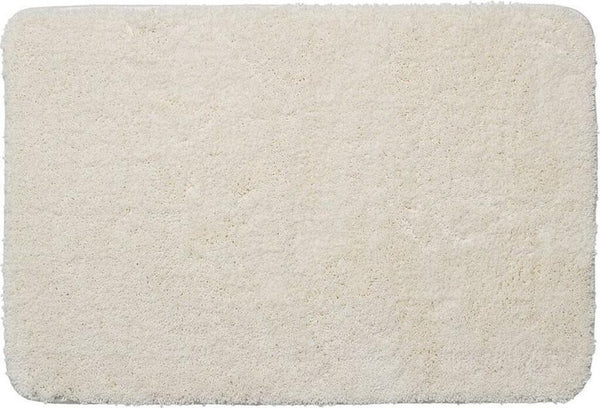 Sealskin angora badmat 60x90 cm polyester off-white