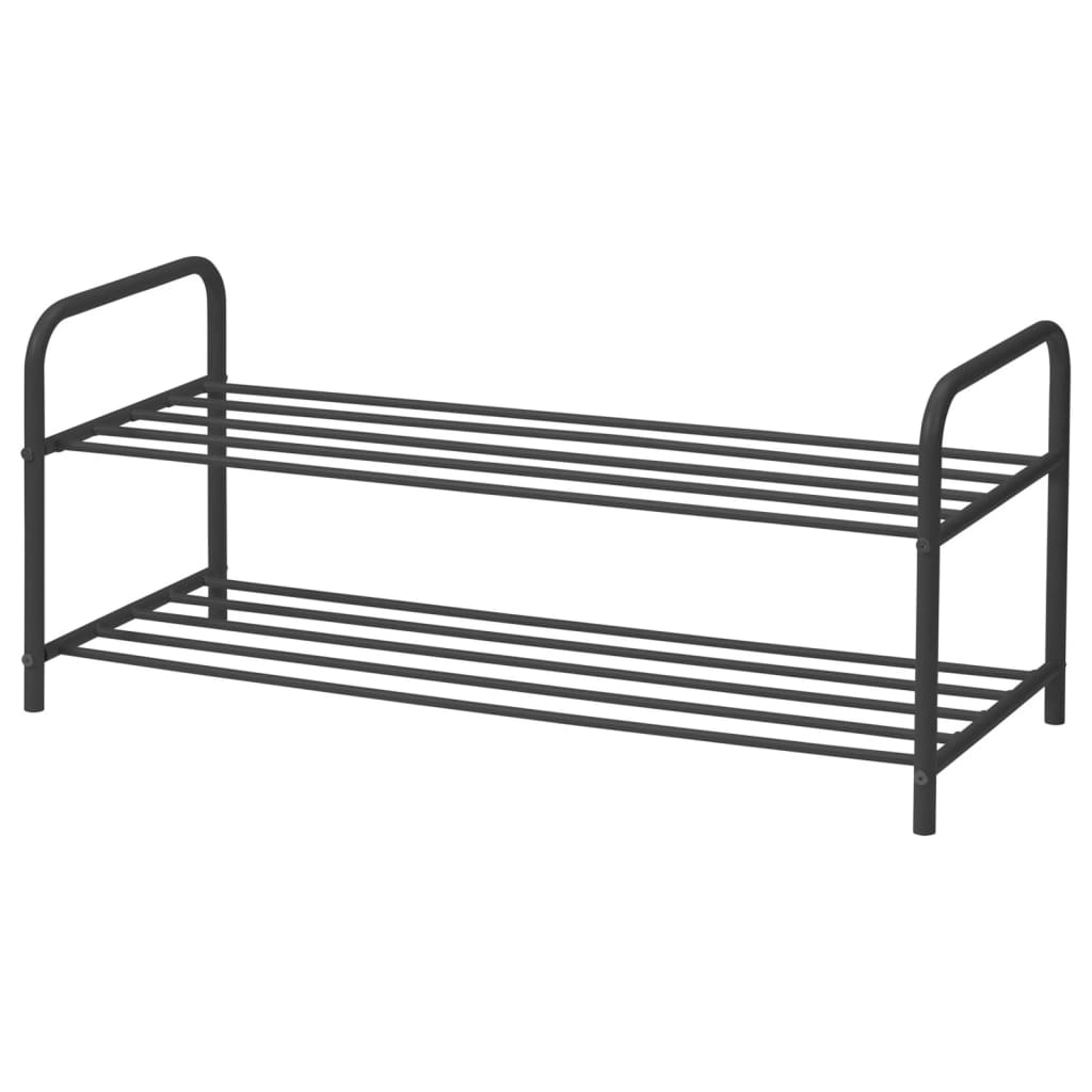 Opbergoplossingen Opbergoplossingen Schoenenrek met 2 lagen 91x35x38,5 cm