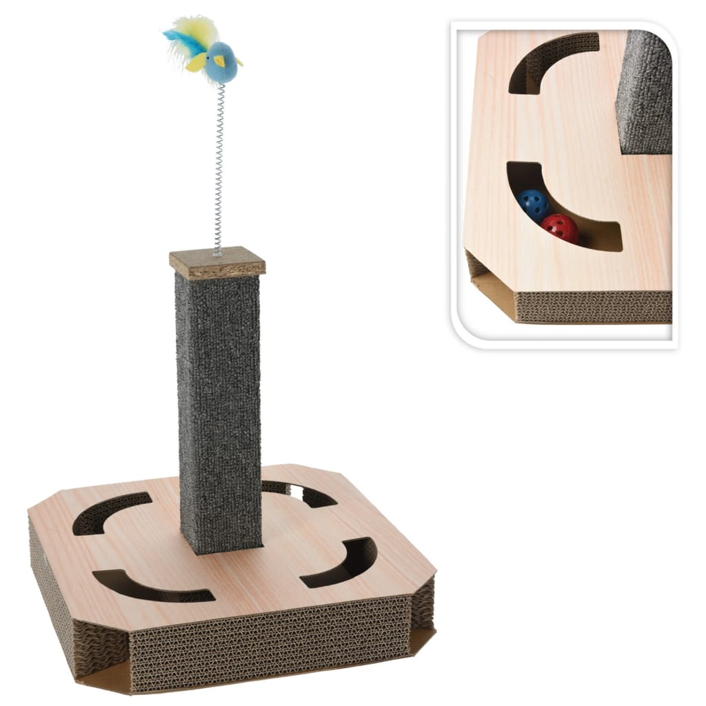 Pets Collection kattenkrabmat 40x40x40 cm naturel