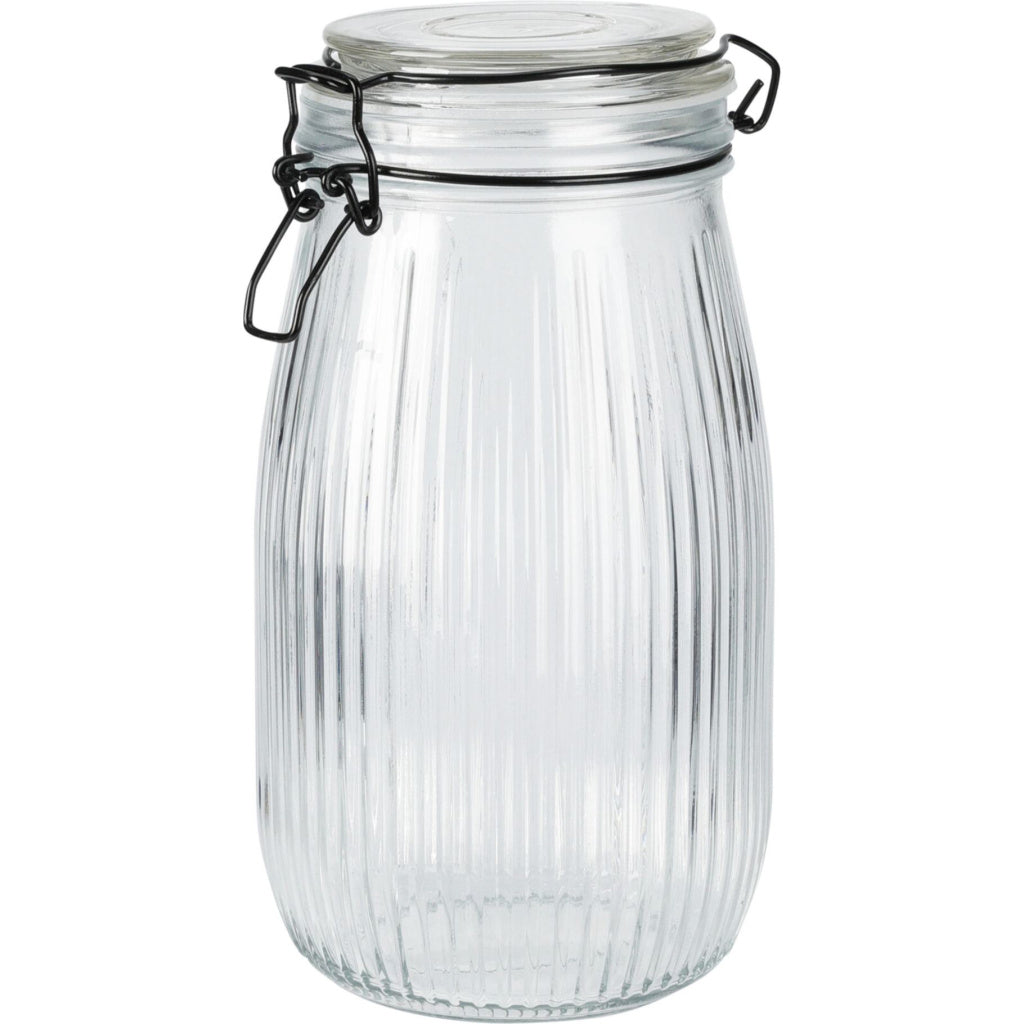 Diverse voorraadpot met deksel 1500 ml