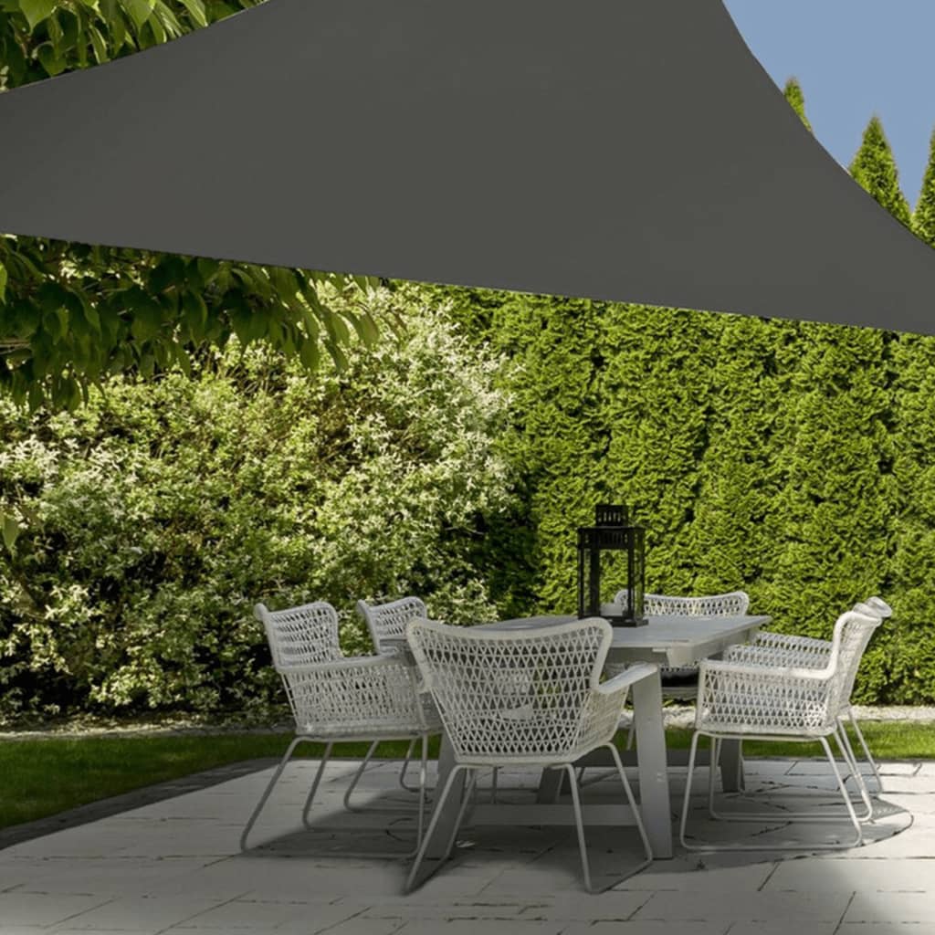 Progarden schaduwdoek driehoek 3,6x3,6x3,6m grijs