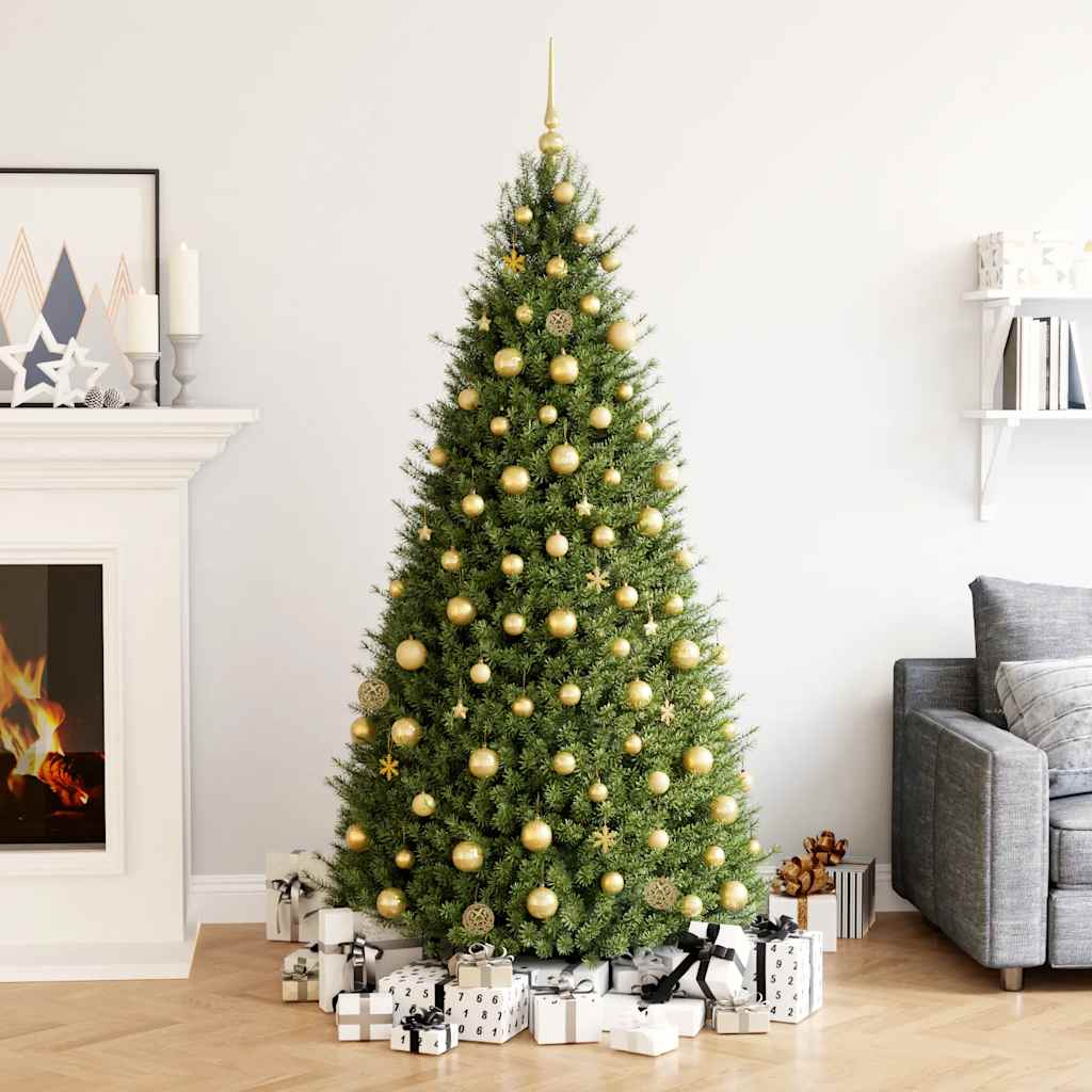 VidaXL 111-delige Kerstballenset piepschuim goudkleurig