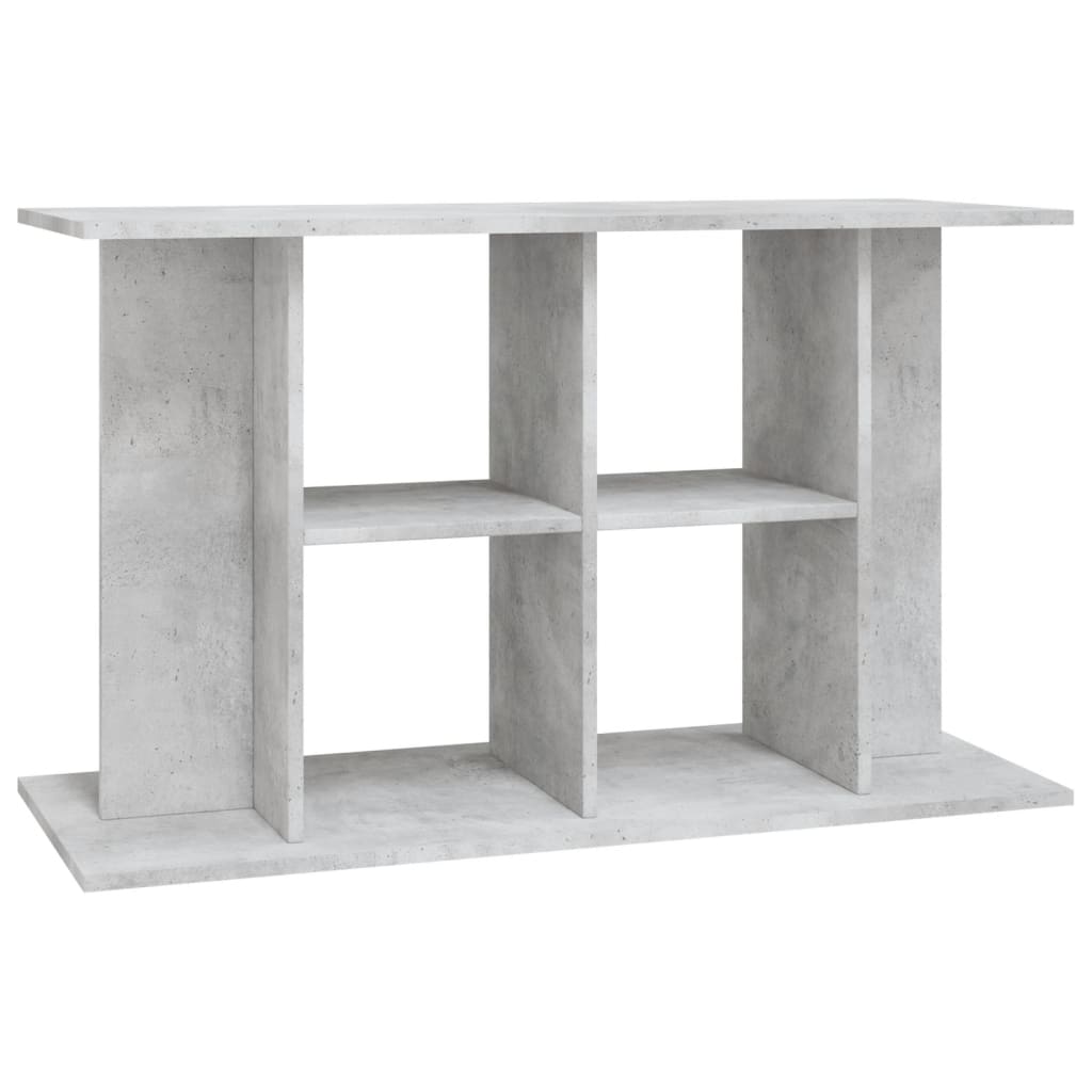 Vidaxl aquariumstandaard betongrijs 100x40x60 cm bewerkt hout