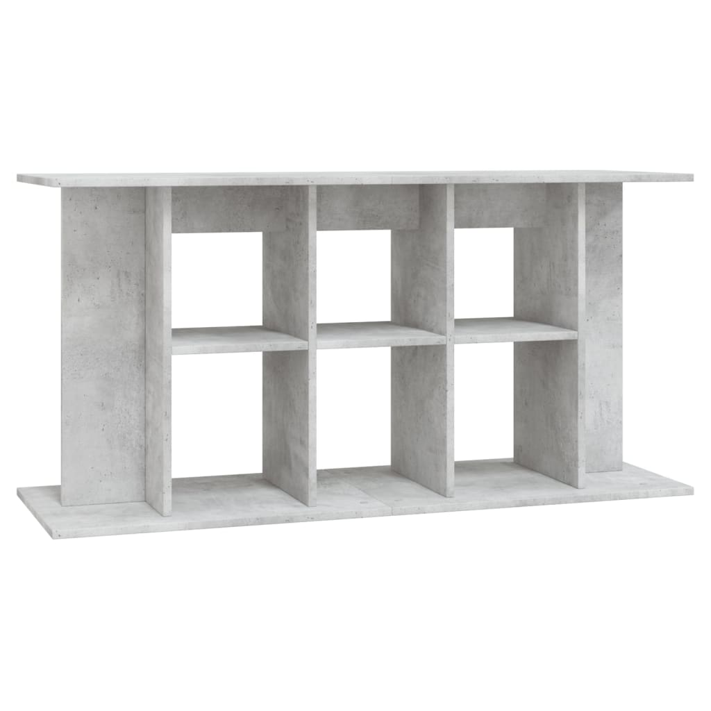 Vidaxl aquariumstandaard betongrijs 120x40x60 cm bewerkt hout