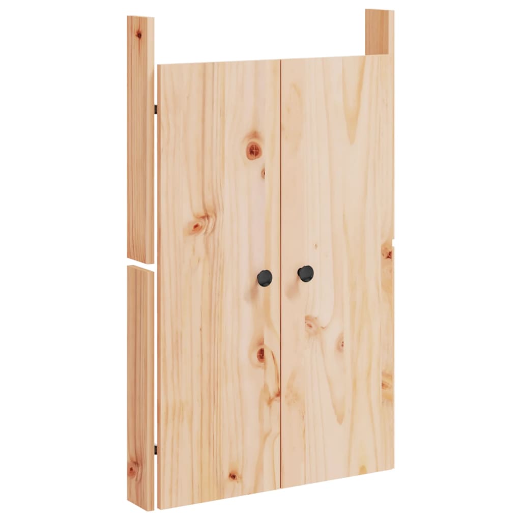 Vidaxl kastdeurtjes voor buitenkeuken 2 st 50x9x82 cm groenenhout