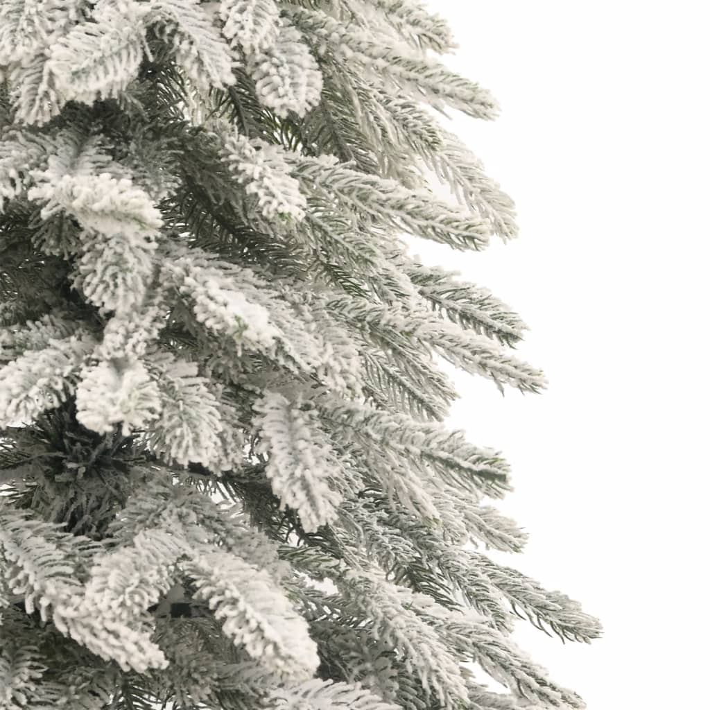 VidaXL Kunstkerstboom met sneeuw 210 cm