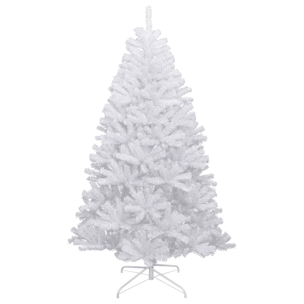 VidaXL Kunstkerstboom met scharnieren en sneeuw 240 cm