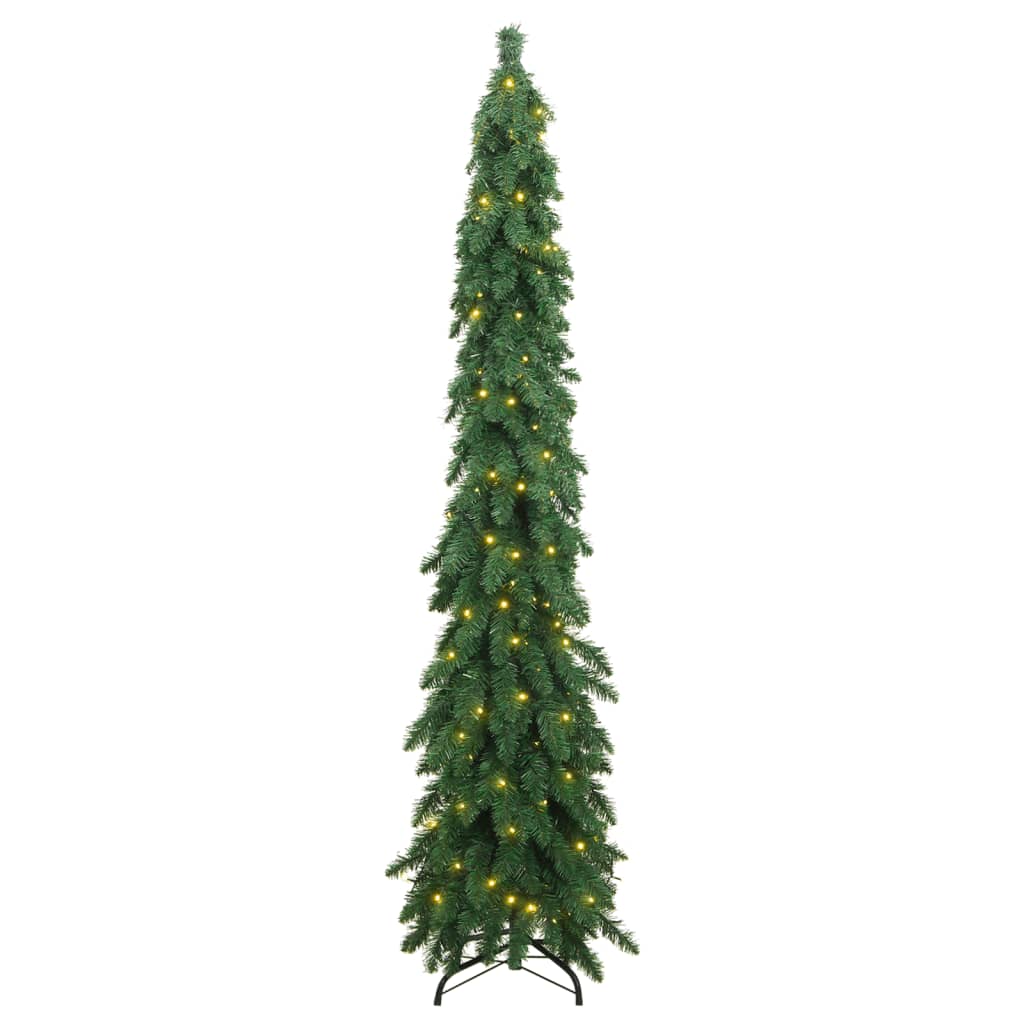 VidaXL Kunstkerstboom met verlichting 100 LED's 180 cm