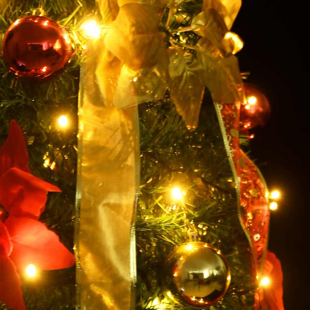 Vidaxl kunstkerstboom pop-up 150 led's 180 cm groen