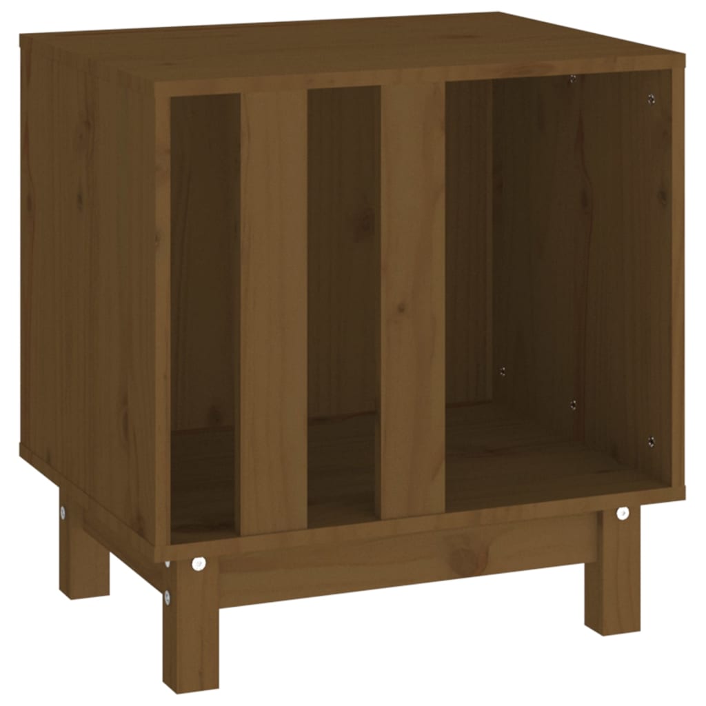 Vidaxl hondenhok 50x40x52 cm massief groenhout honingbruin