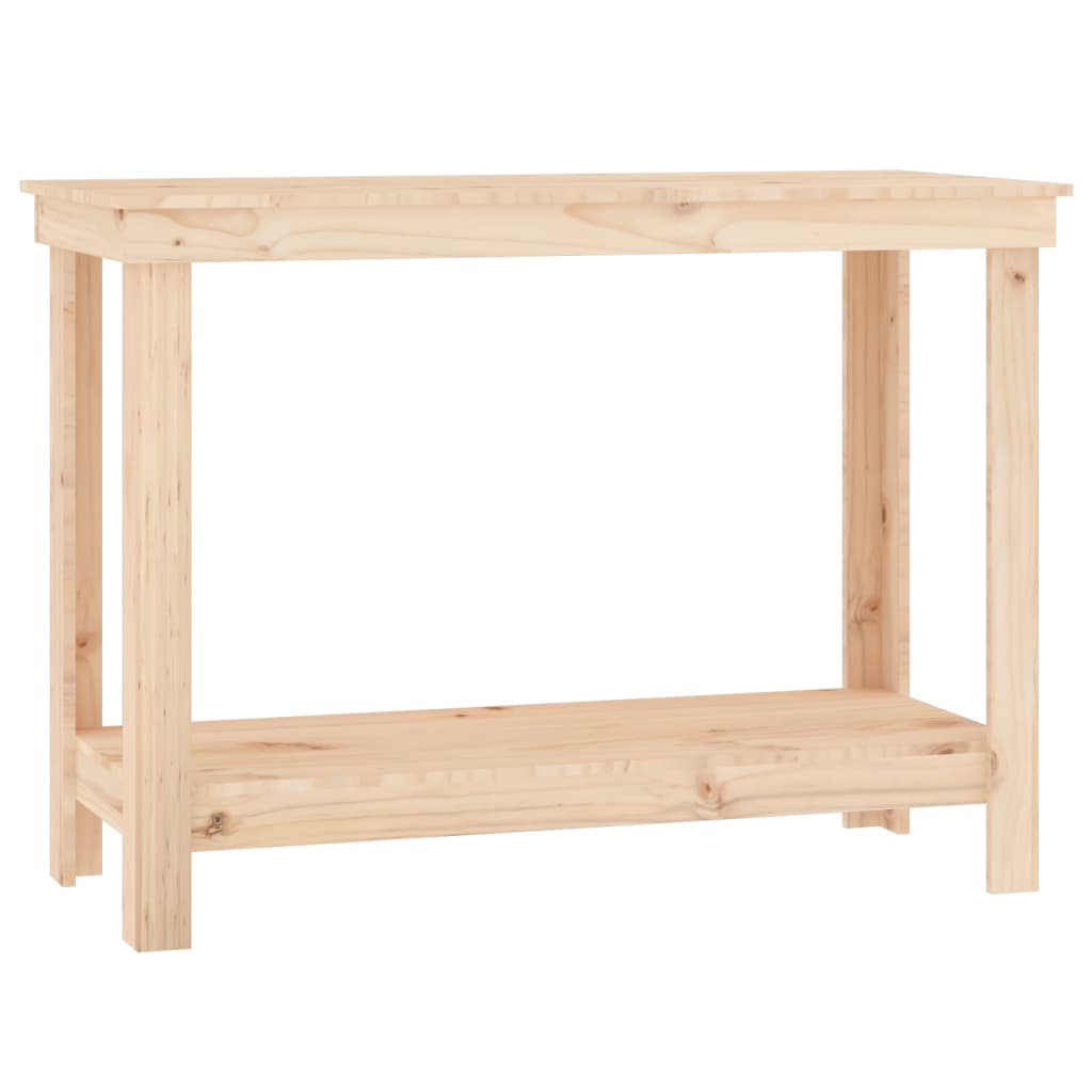 VidaXL Werkbank 110x50x80 cm massief groenhout