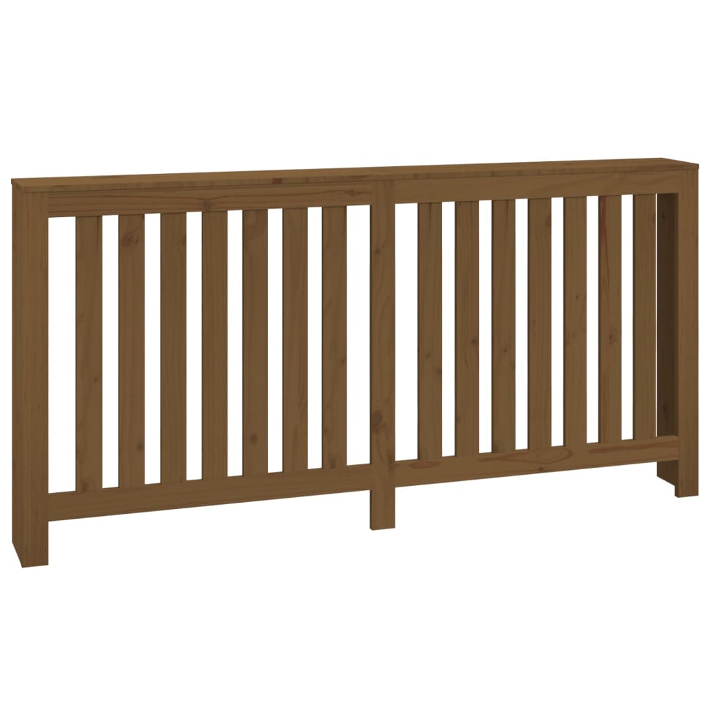 VidaXL Radiatorombouw 169x19x84 cm massief groenhout honingbruin