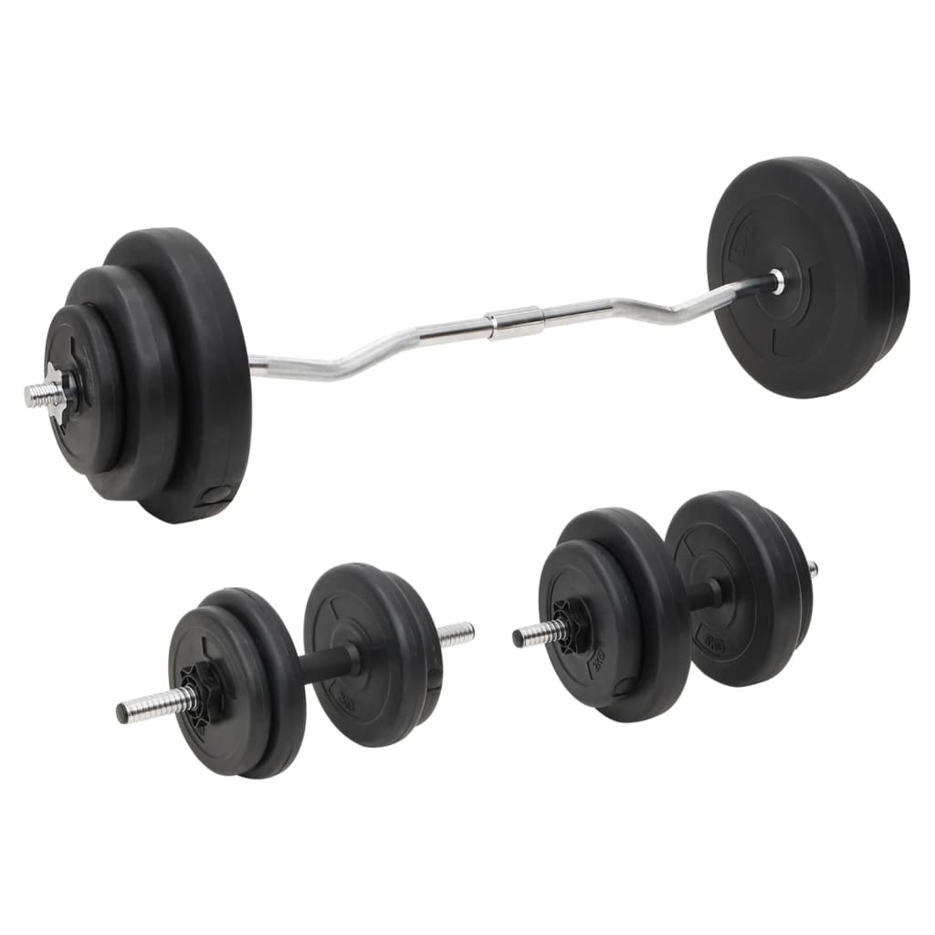 VidaXL Halsterset met gewichten 60 kg