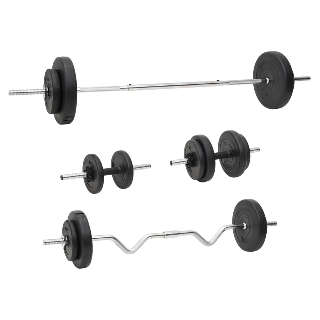 VidaXL Halsterset met gewichten 60 kg