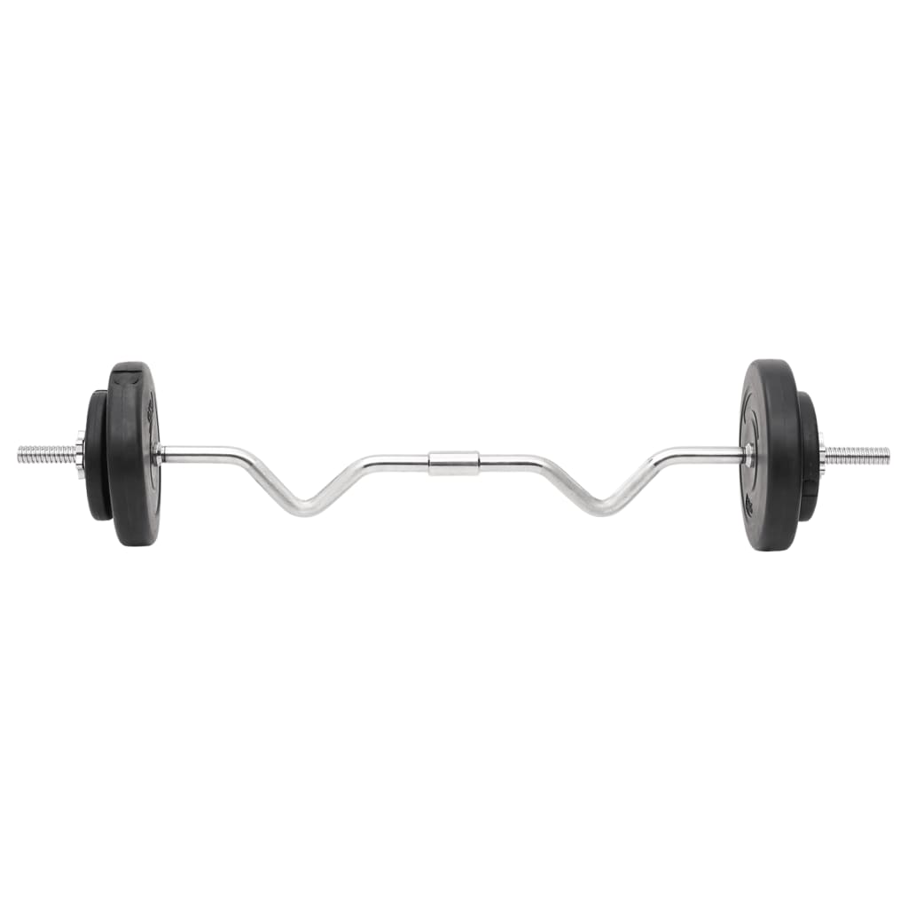 VidaXL Halsterset met gewichten 60 kg