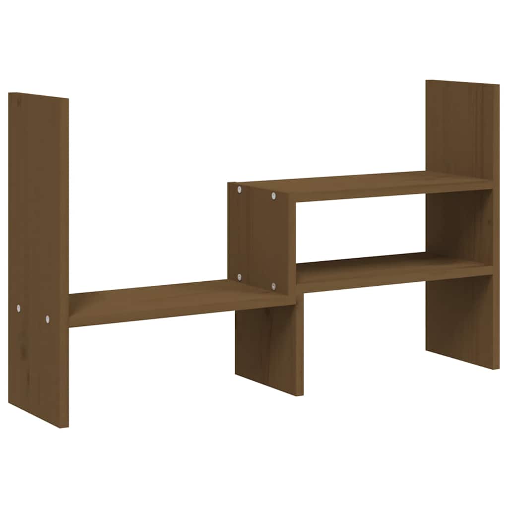 Vidaxl monitorstandaard (39-72)x17x43 cm groenenhout honingbruin