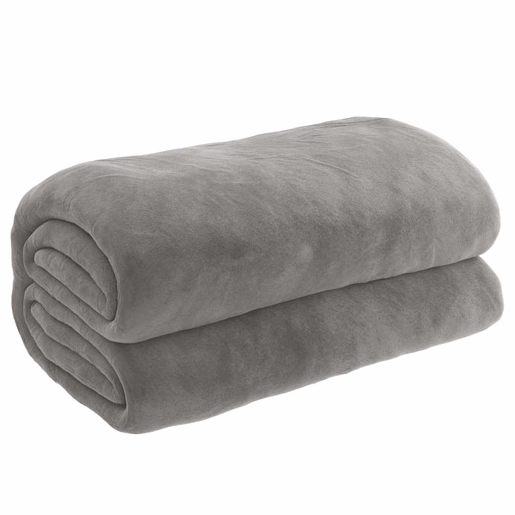 VidaXL Verzweringsdeken met schoffel 138x200 cm 6 kg stof grijs