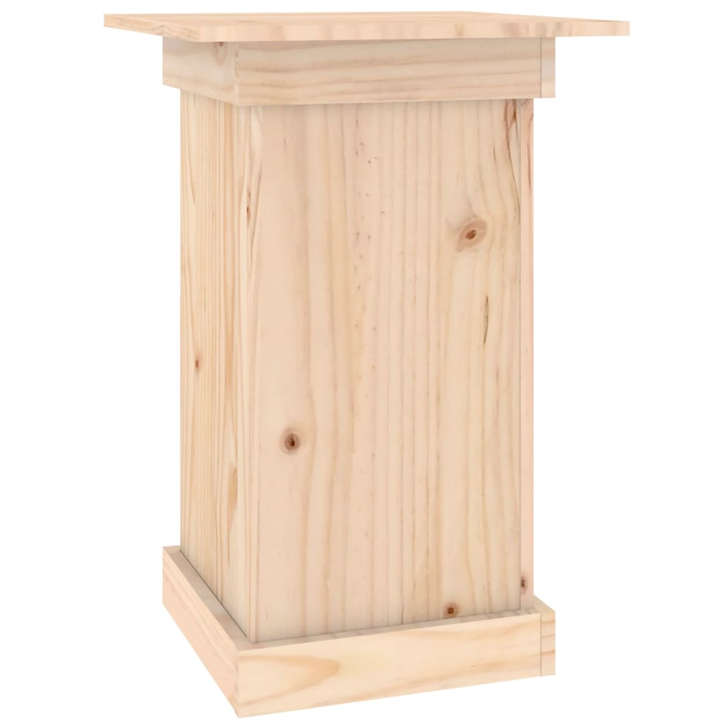 Vidaxl bloemenstandaard 40x40x60 cm massief groenhout