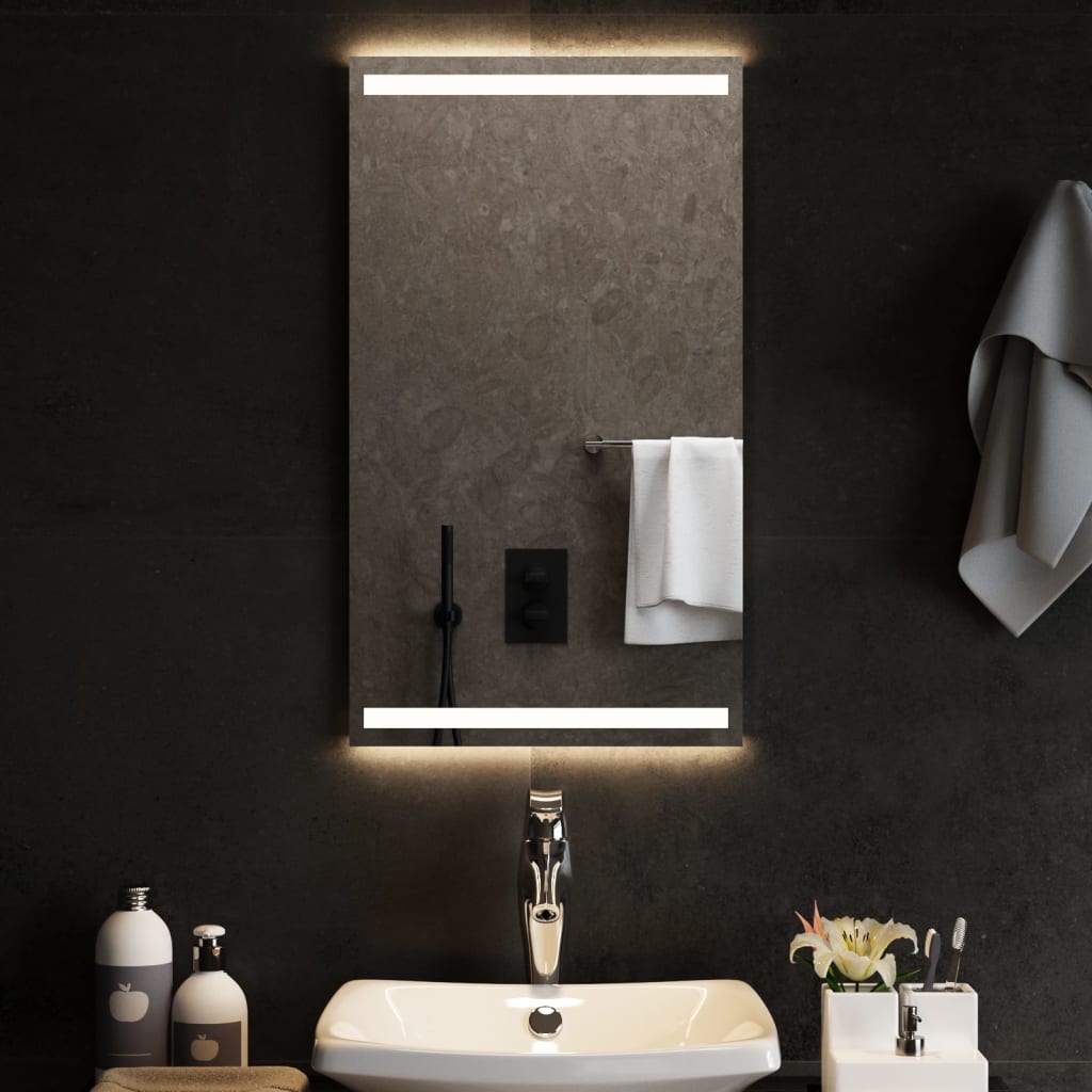 Vidaxl badkamerspiegel led 40x70 cm