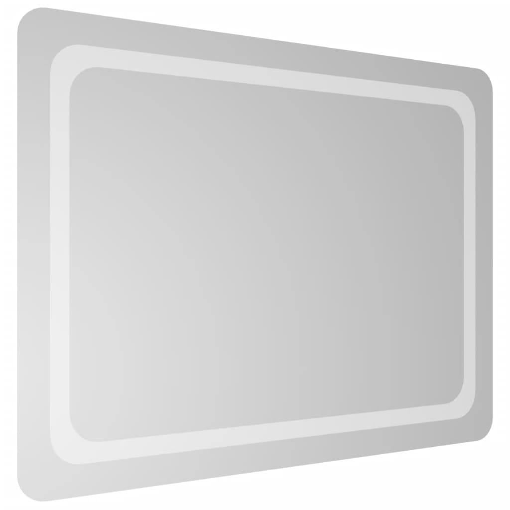Vidaxl badkamerspiegel led 60x80 cm