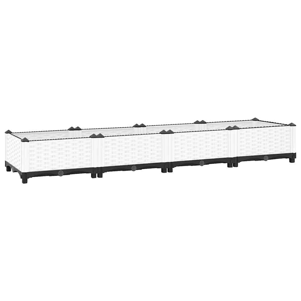 Vidaxl plantenbak 160x40x23 cm polypropeen