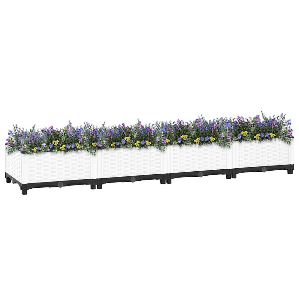 Vidaxl plantenbak 160x40x23 cm polypropeen