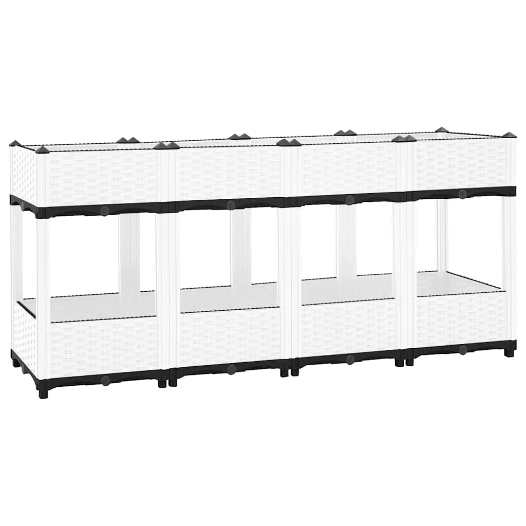 Vidaxl plantenbak 160x40x71 cm polypropeen