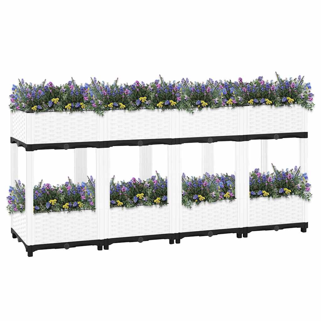 Vidaxl plantenbak 160x40x71 cm polypropeen