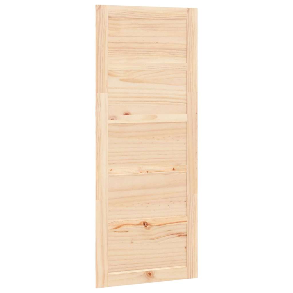 VidaXL Schuifdeur 80x1,8x204,5 cm massief groenhout
