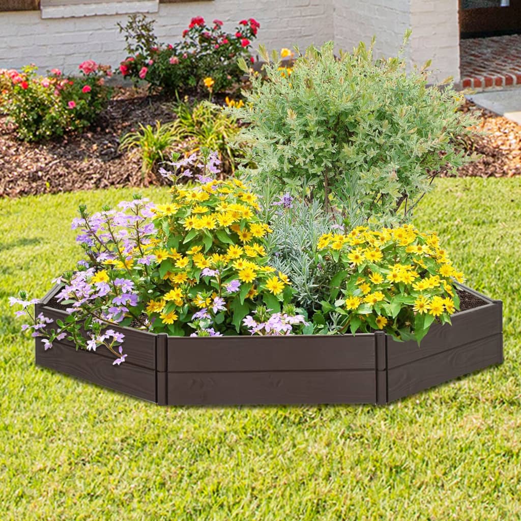 Vidaxl plantenbak 120x120x20 cm polypropeen