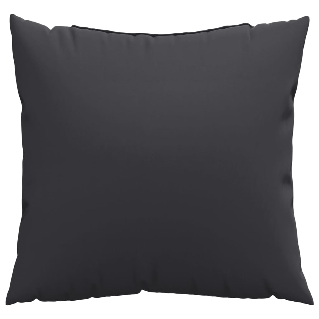 Vidaxl bankkussens 4 st 60x60 cm stof zwart